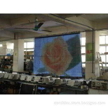 Custom Outdoor Strip Led Curtain Displays Billboard